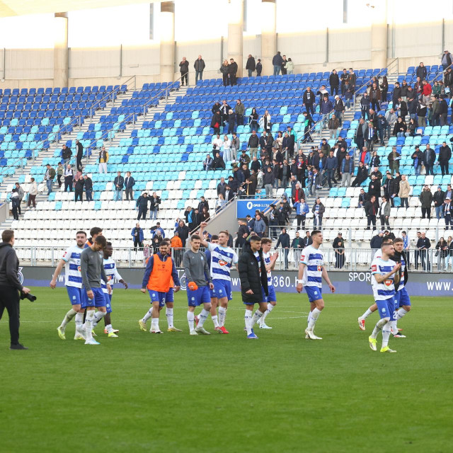 Igrači Osijeka na Opus Areni