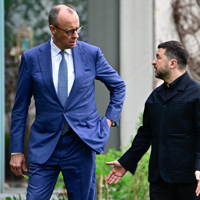 Friedrich Merz i Volodimir Zelenski
