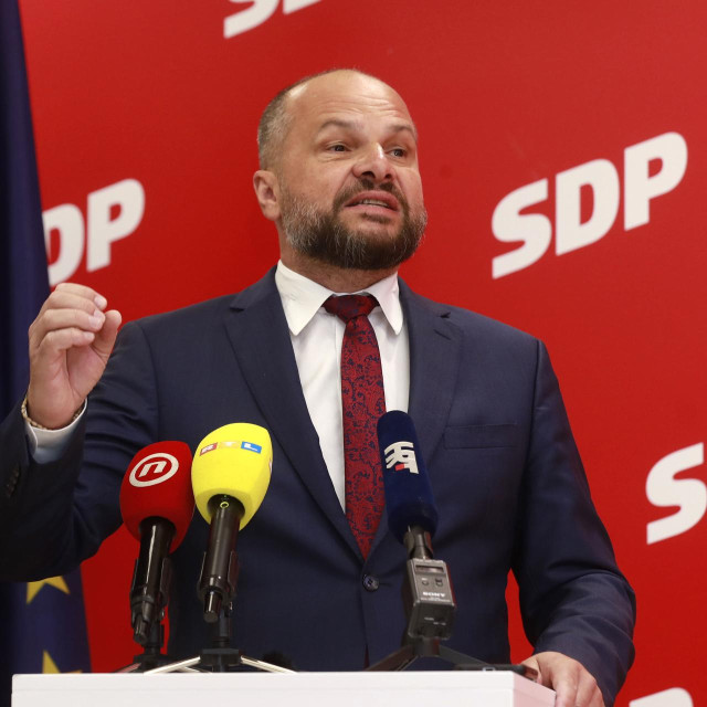 Predsjednik SDP-a Siniša Hajdaš Dončić