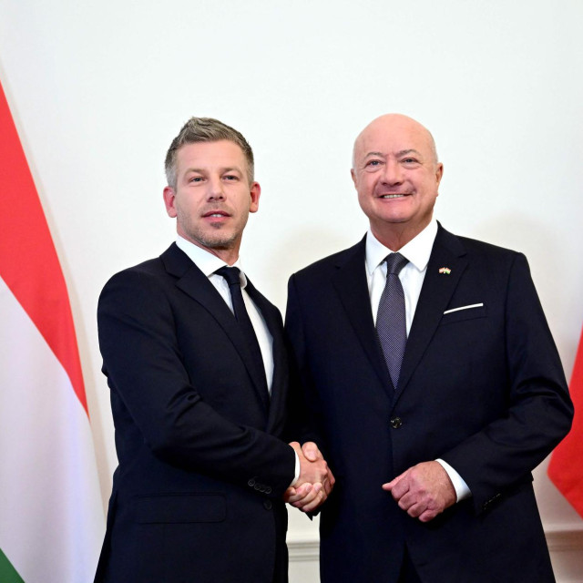 Peter Magyar i austrijski kancelar Christian Stocker
