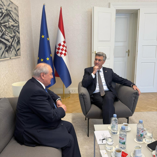 Abdulaziz Kamilov i Andrej Plenković