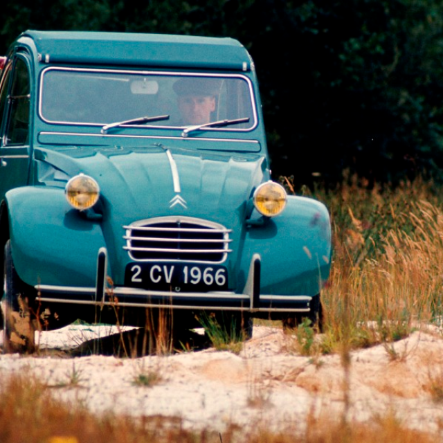 Citroën 2CV, ilustracija