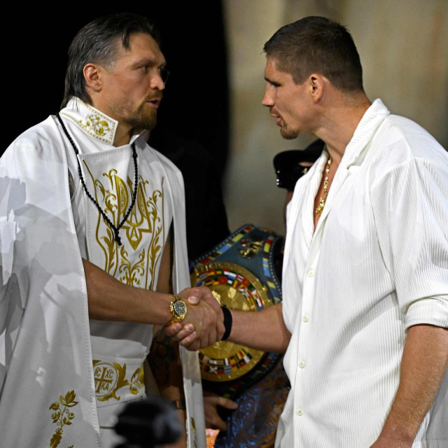Oleksandr Usik i Rico Verhoeven