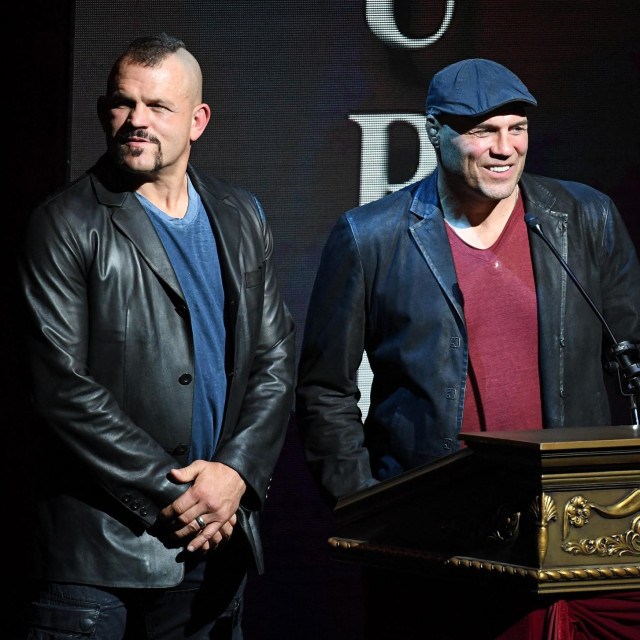 Chuck Liddell i Randy Couture 