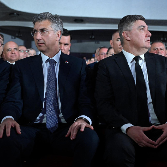 Andrej Plenković i Zoran Milanović