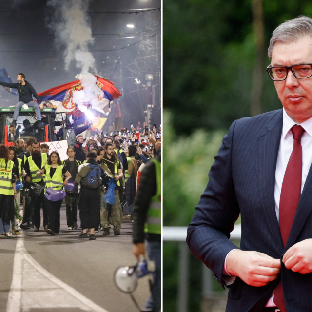 Prosvjedi u Srbiji, Aleksandar Vučić