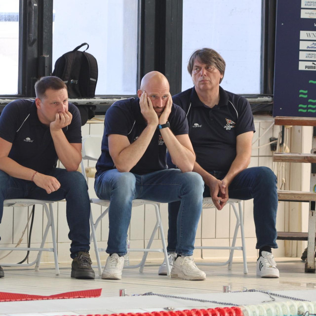 Stručni stožer Jadrana: Andro Franičević, Jure Marelja i Renco Posinković