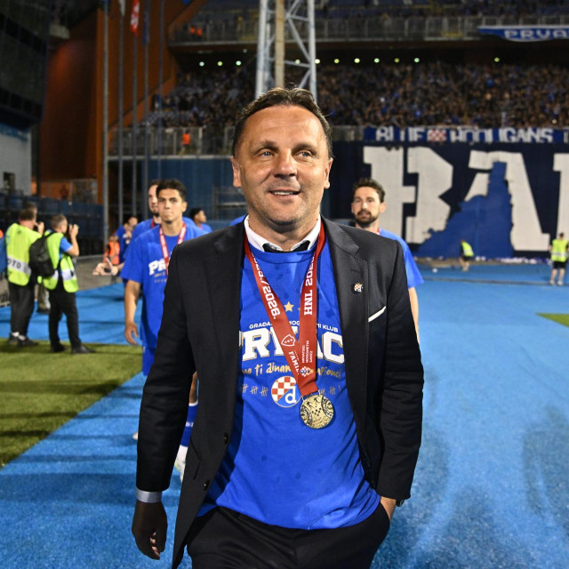 Trener Dinama Mario Kovačević