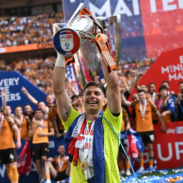 Ivor Pandur nakon pobjede protiv Middlesbrougha u finalu doigravanja za ulazak u Premier ligu