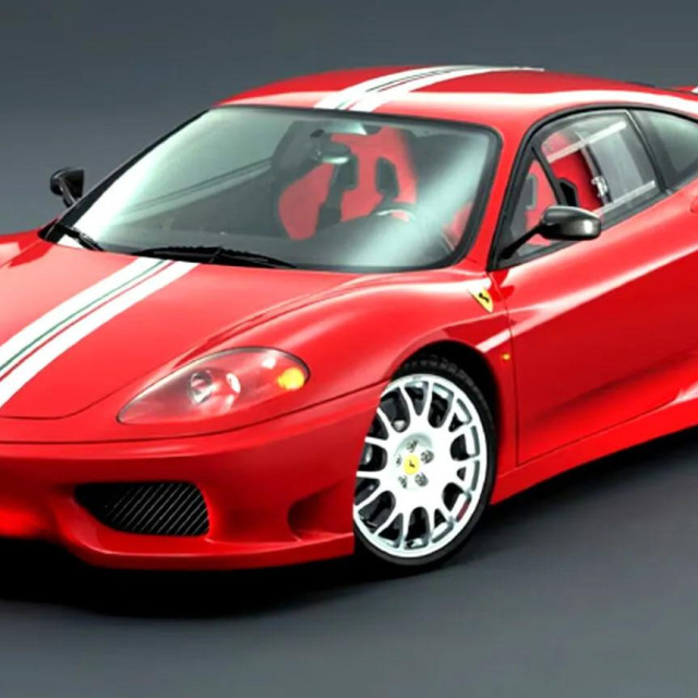 Ferrari 360 Modena, ilustracija