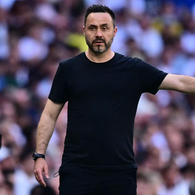 Roberto de Zerbi, trener Tottenhama