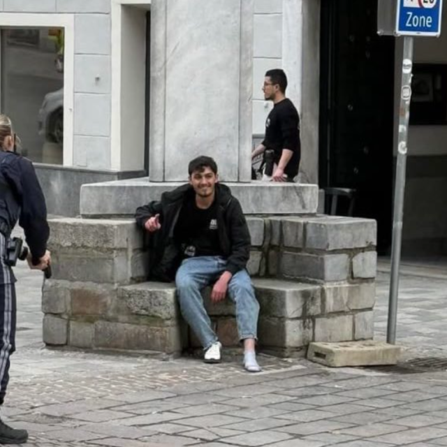 Napadač fotografiran neposredno nakon napada