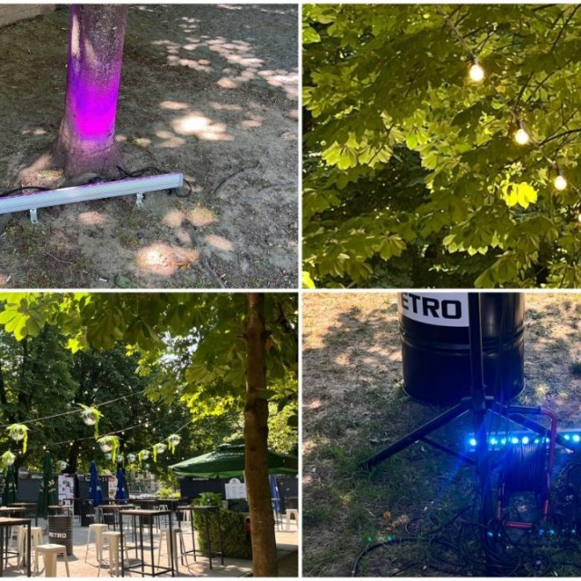 Zagrepčane je danas iznenadilo što je kompletna rasvjeta uličnog festivala ostala goriti tijekom prijepodneva