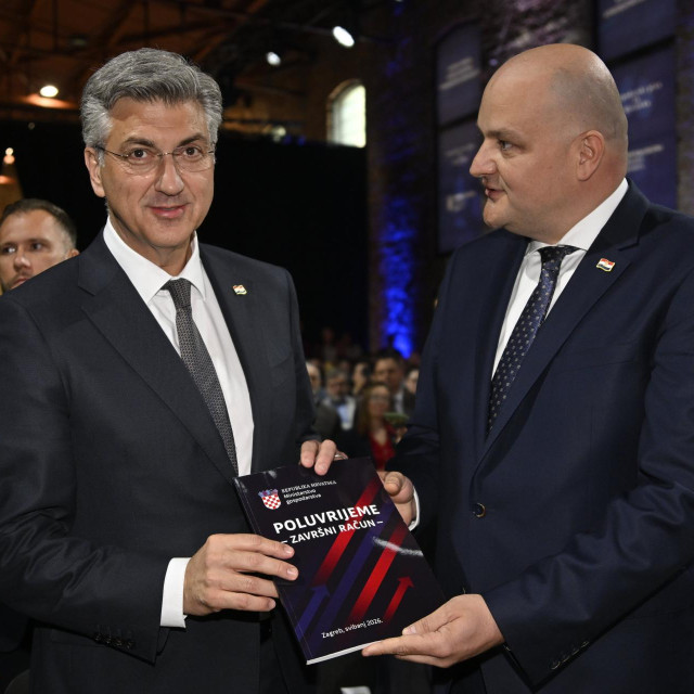 Premijer Andrej Plenković i ministar gospodarstva Ante Šušnjar