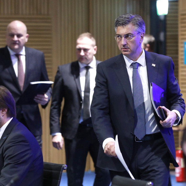 Tomislav Ćorić, Ante Šušnjar, David Vlajčić, Andrej Plenković