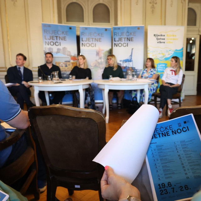 Predstavljanje programa Riječkih ljetnih noći