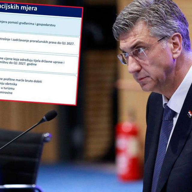 Andrej Plenković; antiinflacijske mjere