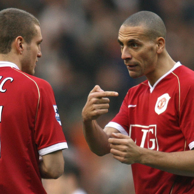 Rio Ferdinand i Nemanja Vidić