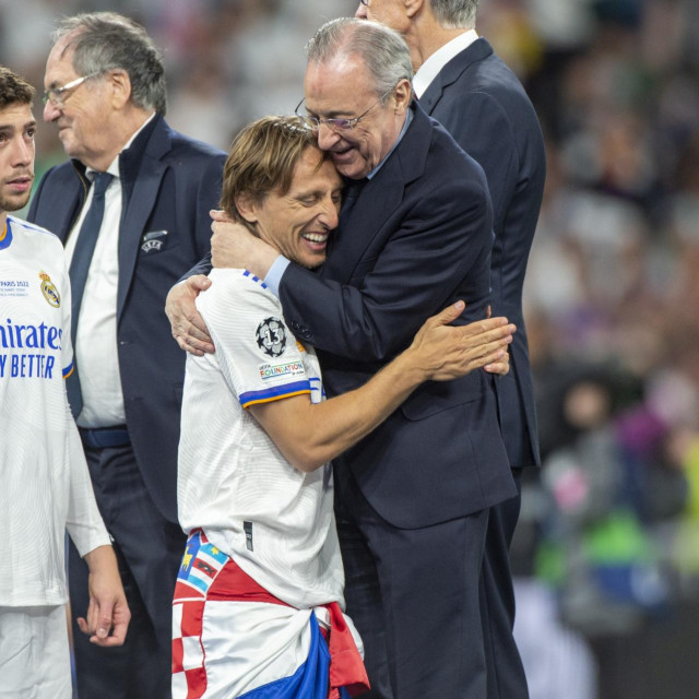 Fiorentino Perez i Luka Modrić