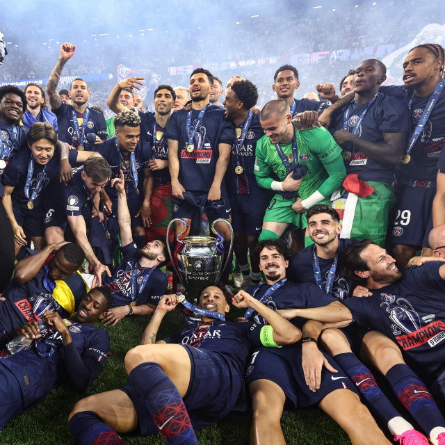 PSG slavi drugu godinu u nizu 
