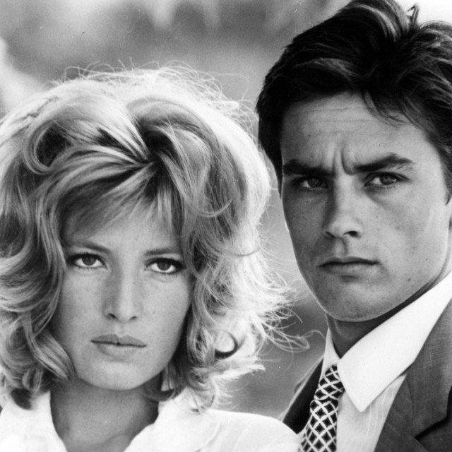 Monica Vitti i Alain Delon