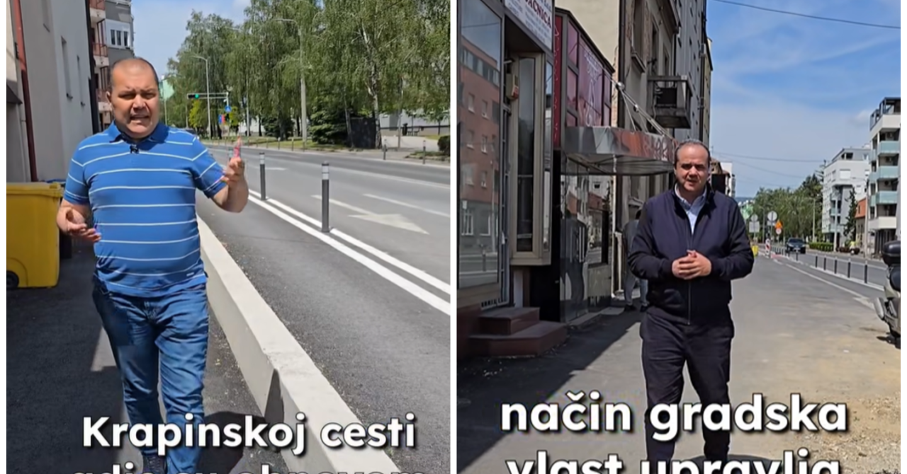 HDZ-ovci objavili video. Ne sviđa im se novi izgled ulice u Zagrebu