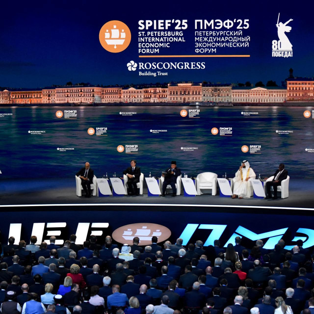 Putin na prošlogodišnjem SPIEF-u
