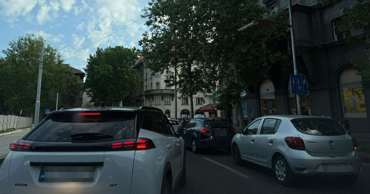 Novi veliki zastoj u Zagrebu, velike avenije potpuno blokirane