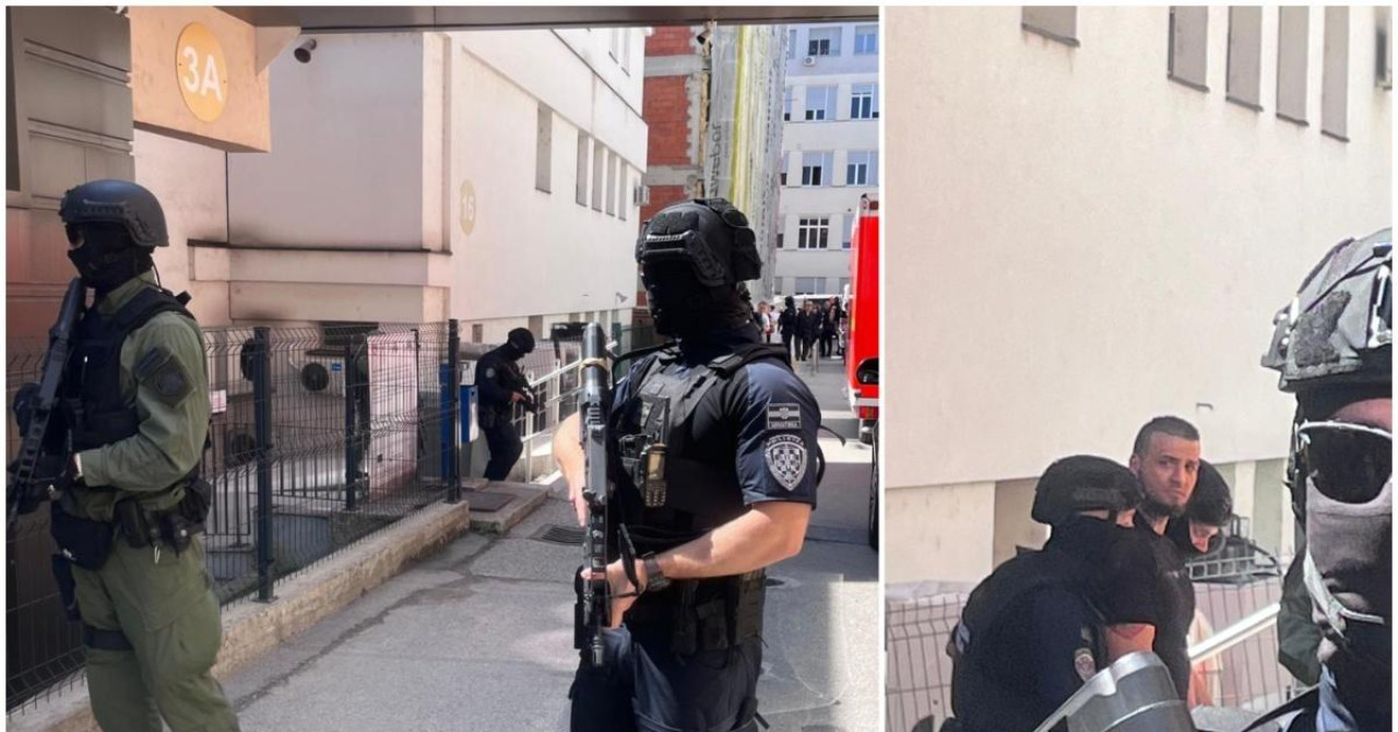 Vinogradska pod opsadom dugih cijevi: U bolnicu doveden kriminalac, pogledajte prizore