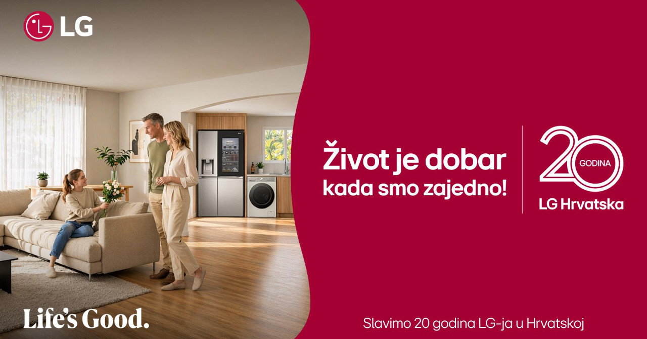 Tehnologija kao tihi partner u životu - LG već 20 godina pokazuje kako
