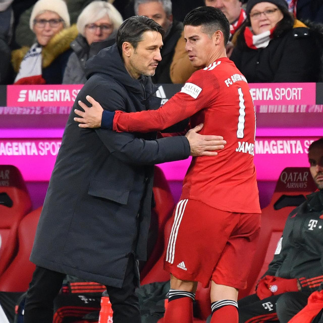 Niko Kovač i James Rodriguez iz zajedničkih dana u Bayernu