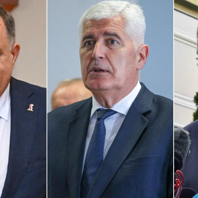 Milorad Dodik; Dragan Čović; Bakir Izetbegović