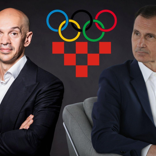 Kandidati za predsjednika HOO-a; dr. Josip Varvodić i dr. Dragan Primorac
