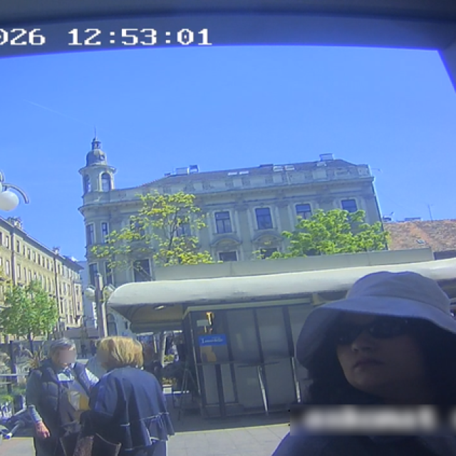 videonadzor iz centra Zagreba