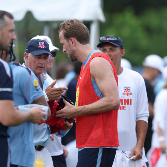Harry Kane na treningu Engleske