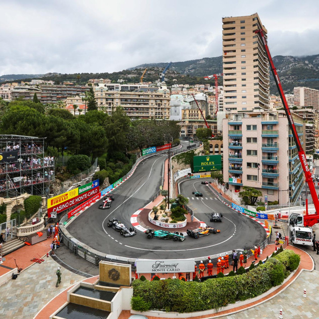 Popularni ”Fairmont Hairpin” u Monaku, jedan od najpoznatijih zavoja na kalendaru Formule 1