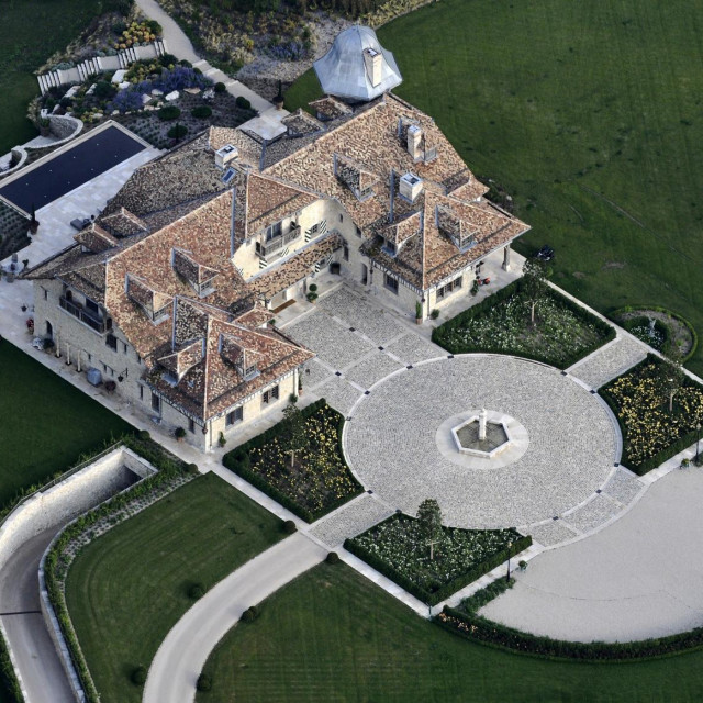 Vila Michaela Schumachera. Gland, blizu Ženeve