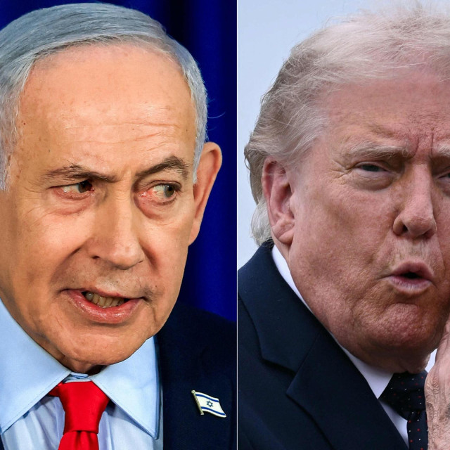 Benjamin Netanyahu i Donald Trump