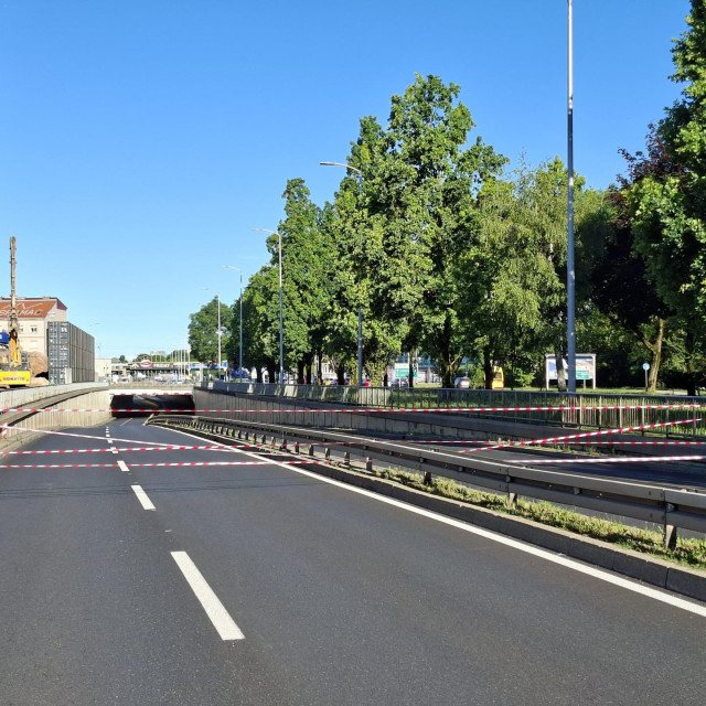 Zatvoren podvožnjak na Tijelovo