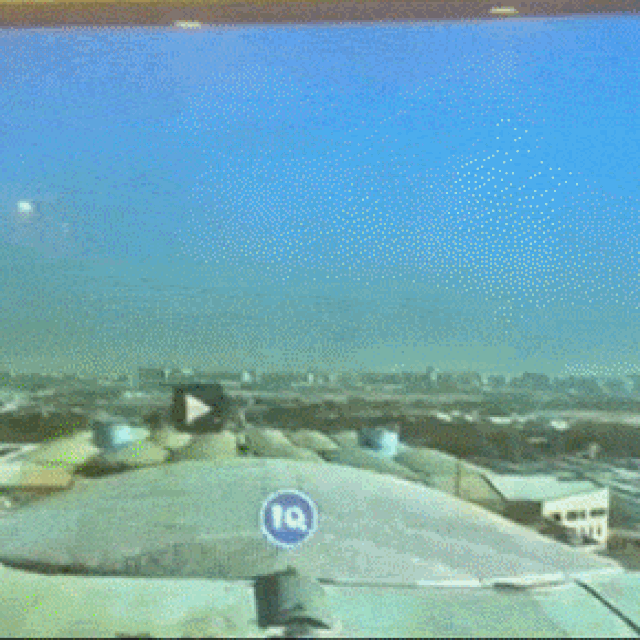 Trenutak napada dronom na zračnu luku u Kuvajtu