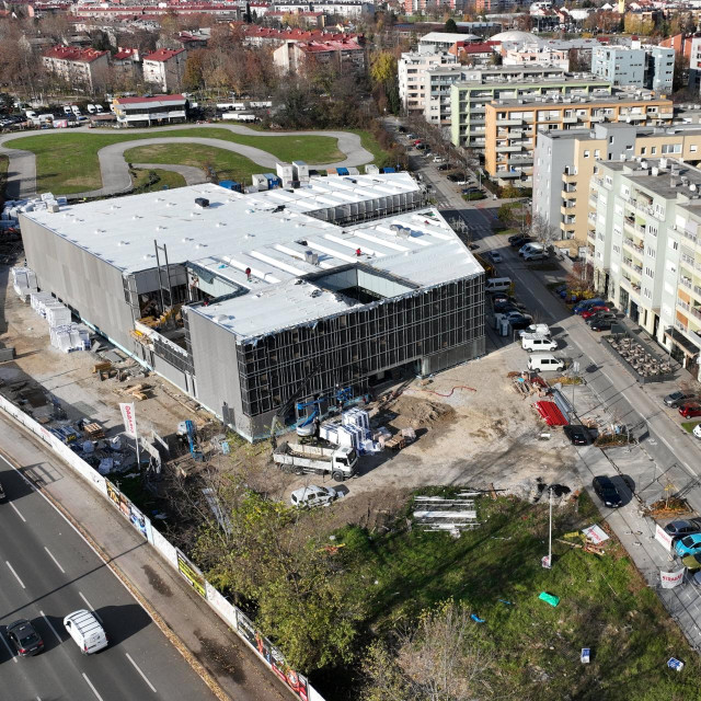 Izgradnja bazena u zagrebačkom naselju Špansko