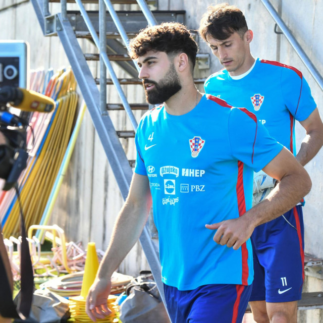 Joško Gvardiol i Ante Budimir odrađuju posljednje treninge na Rujevici