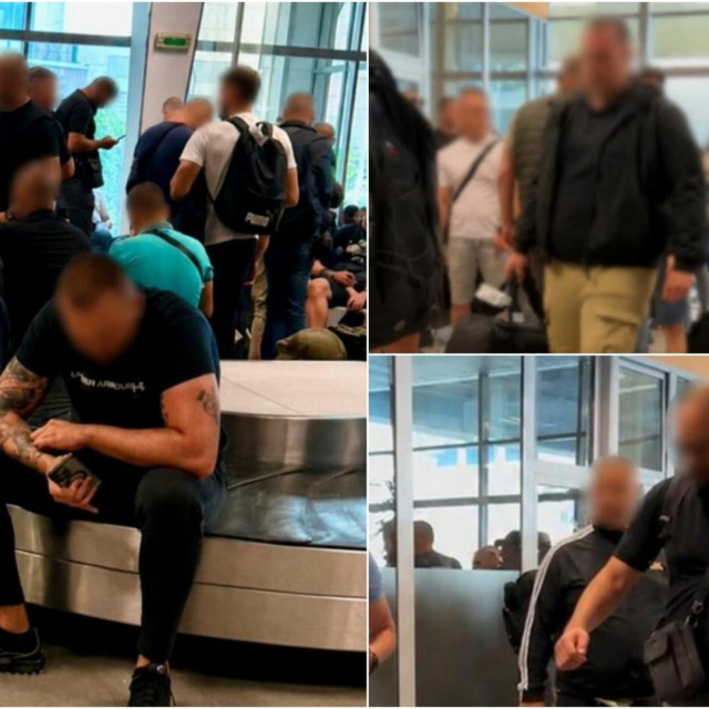 Deportirani na aerodromu u Tivtu