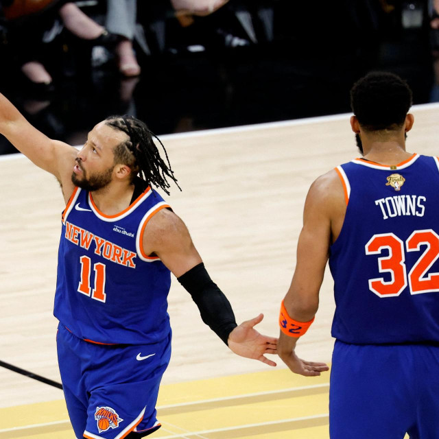 Jalen Brunson i Karl-Anthony Towns donijeli su Knicksima vodstvo od 2-0 u NBA finalu