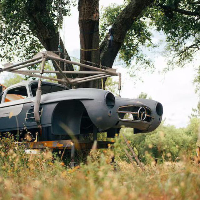 Mercedes 300 SL pronađen na plantaži