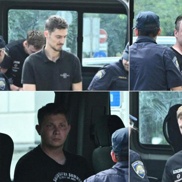 Filip P. (29), Franjo D. (43), Matej Č. (28) i N. T. (19)