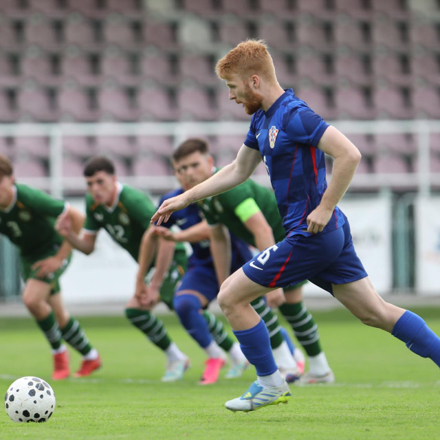 Luka Vrbančić u akciji protiv Republike Irske