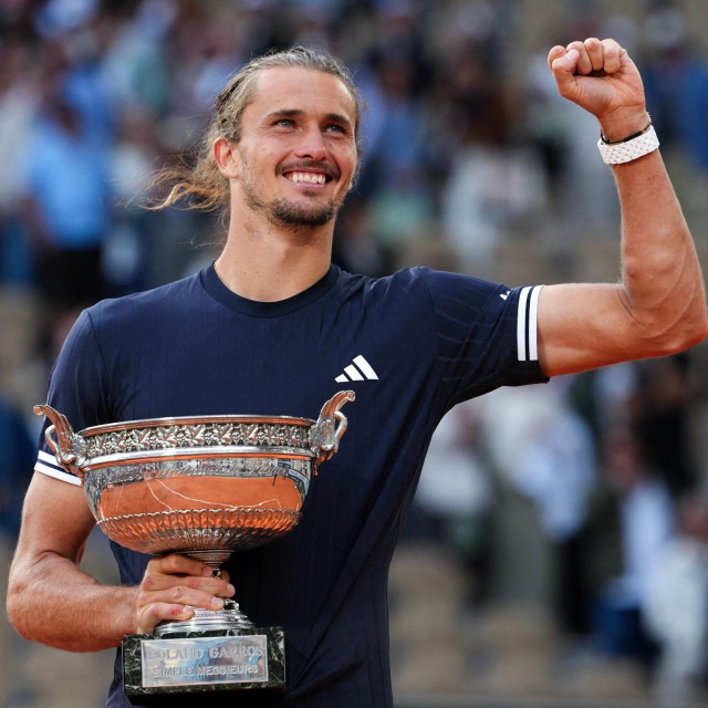 Alexander Zverev osvojio je ”Coupe des Mousquetaires”