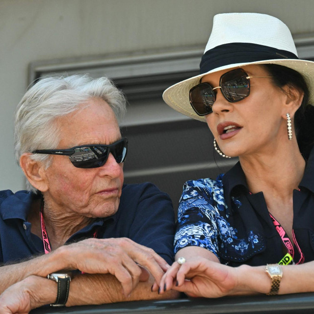 Catherine Zeta-Jones i Michael Douglas