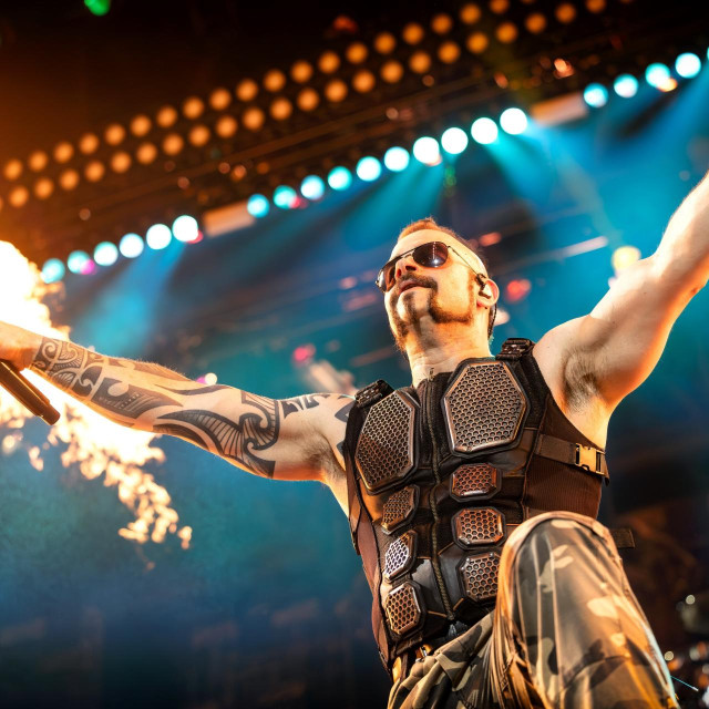 Frontmen Sabatona Joakim Broden